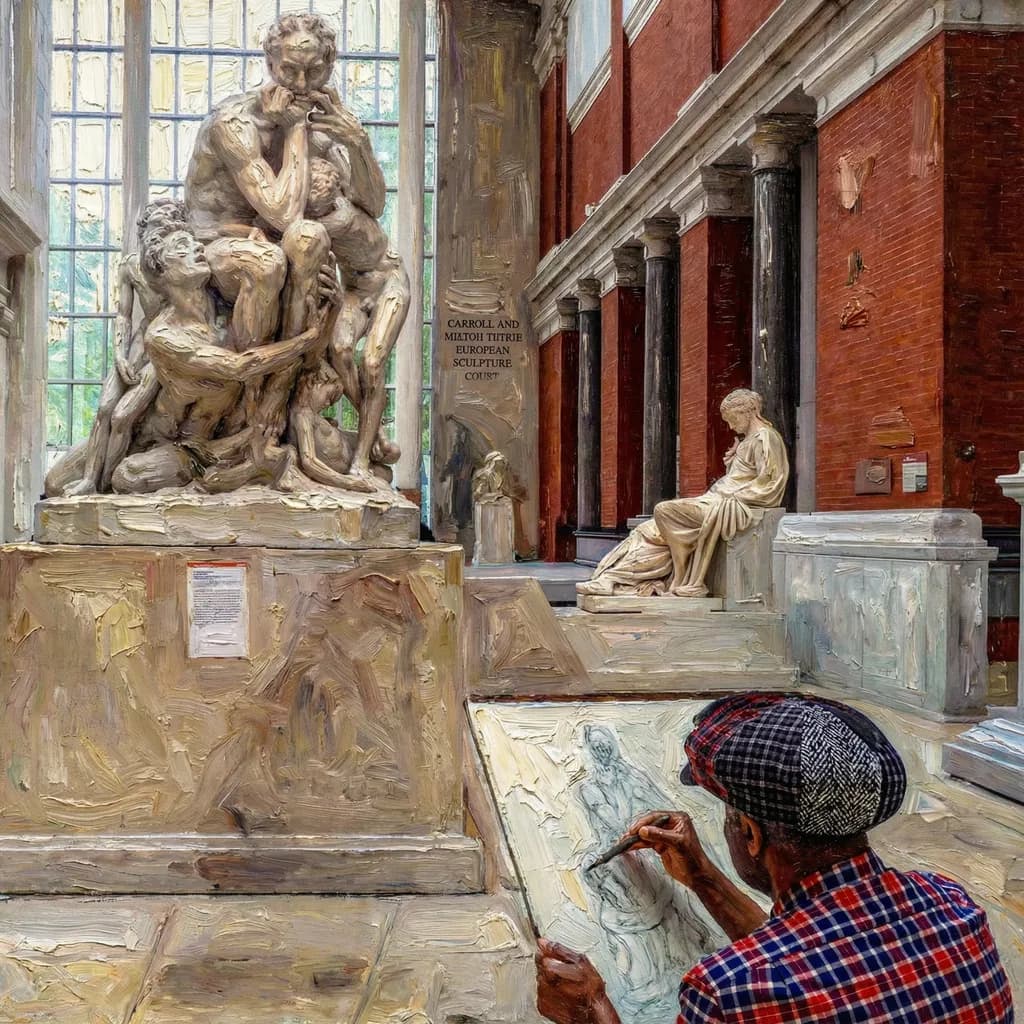 Metropolitan Museum Scene