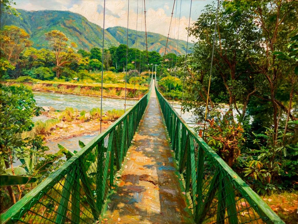 Suspension Bridge Serenity