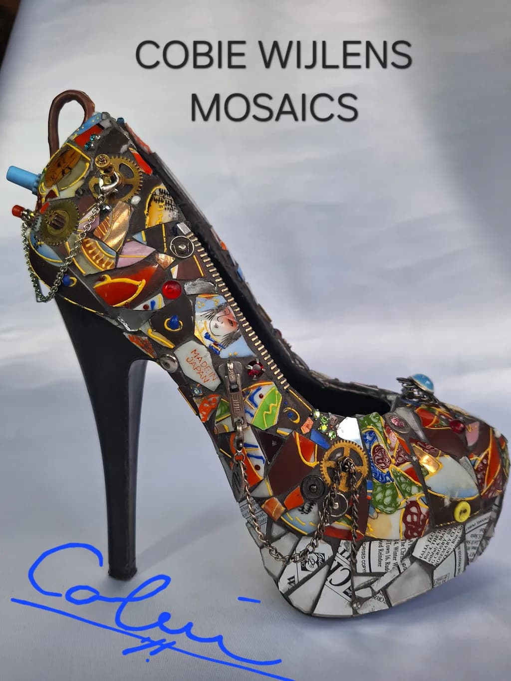 Mosaic High Heel