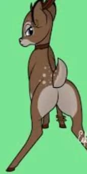 Playful Deer Character