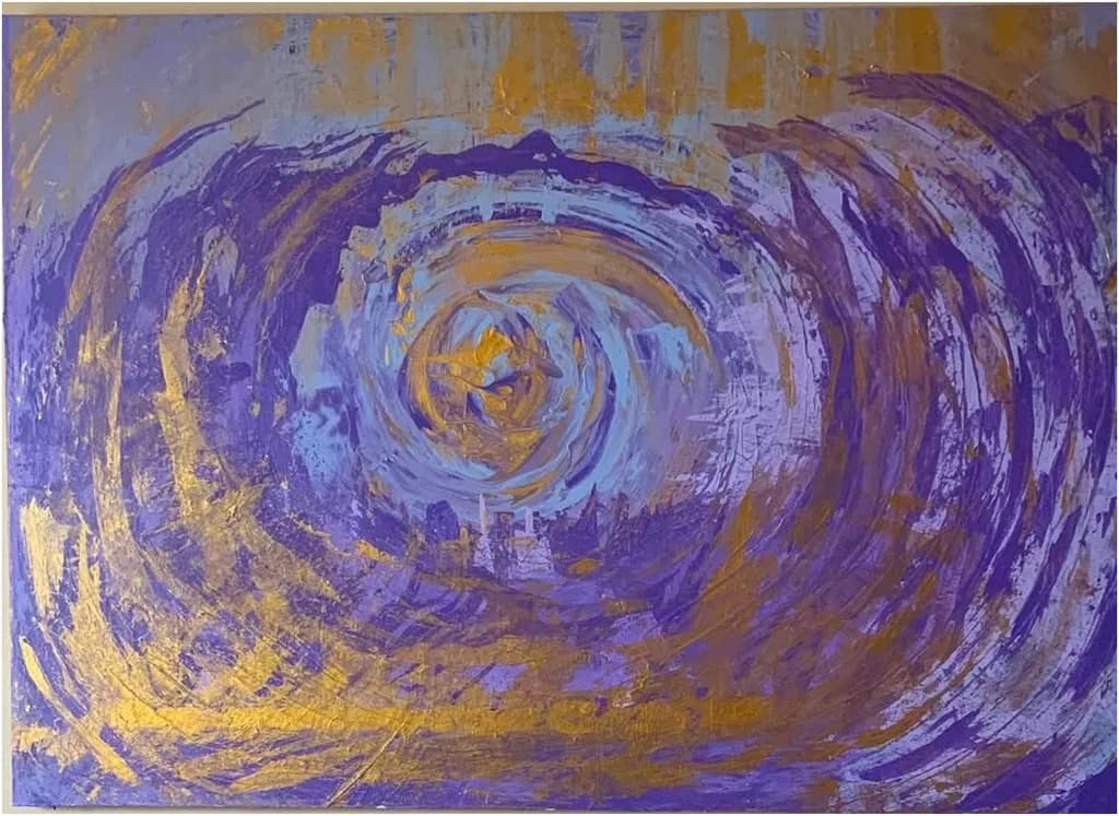 Violet Swirl
