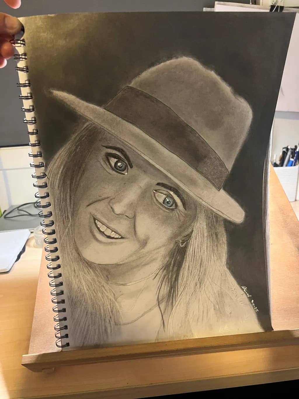 Charming Hat Portrait