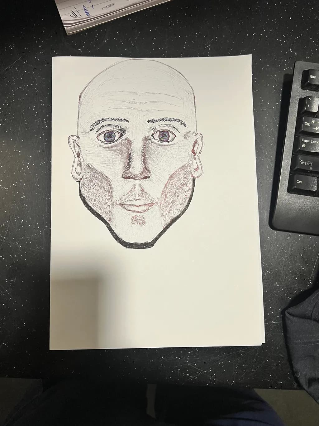 Bald Portrait