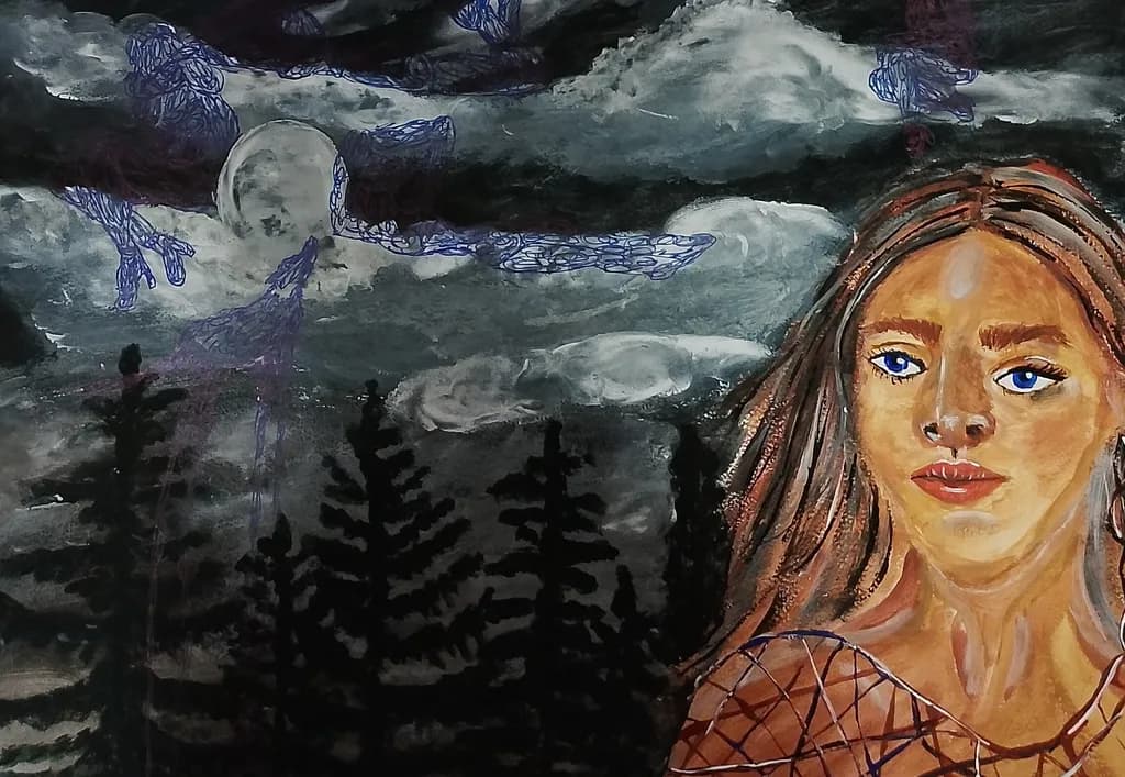 Moonlit Gaze