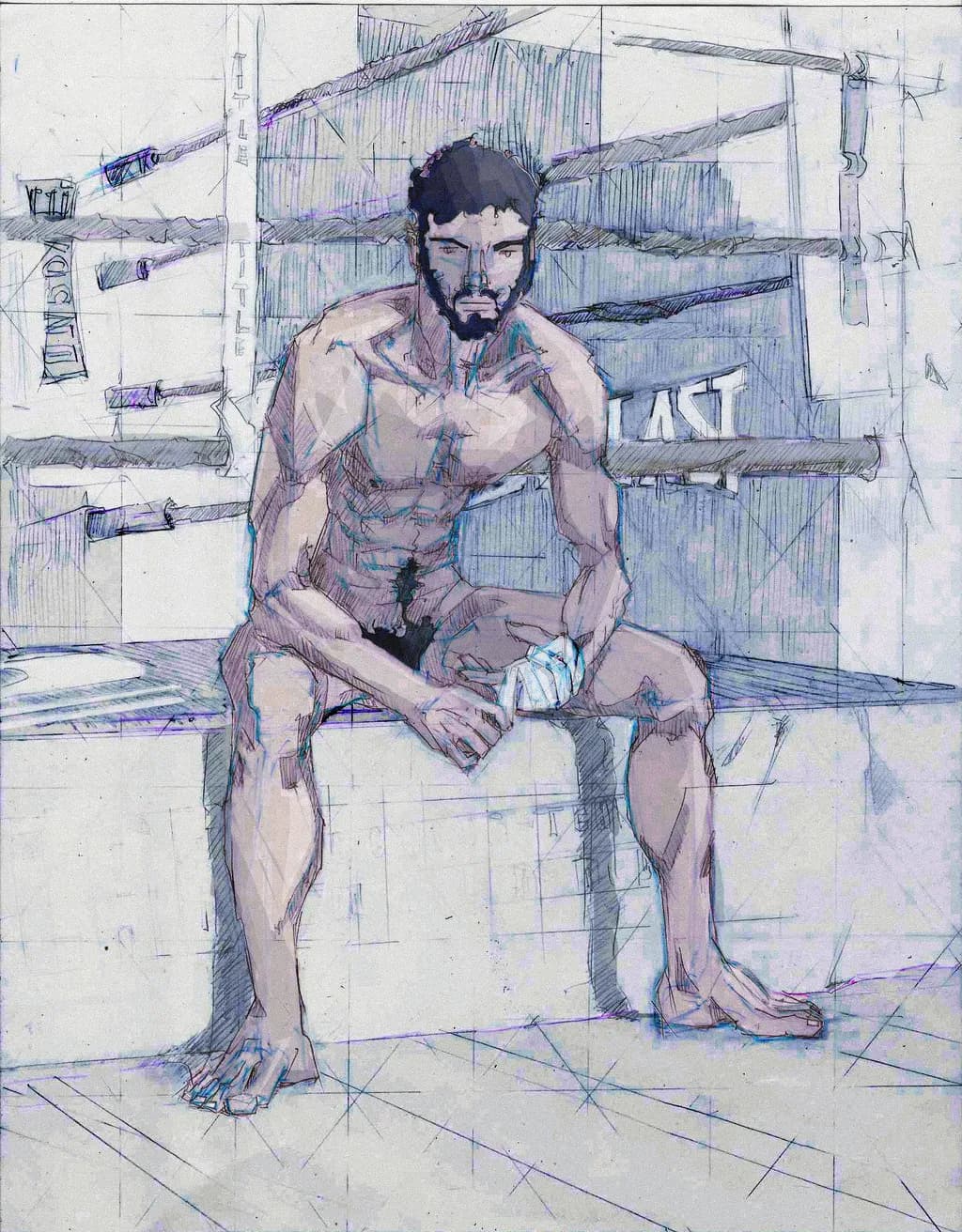 Boxing Contemplation