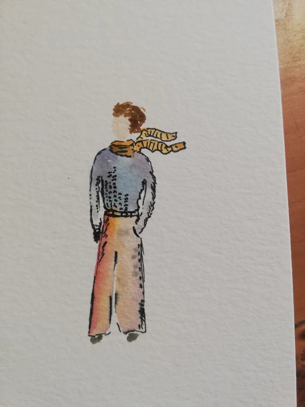 Fall Scarf Figure