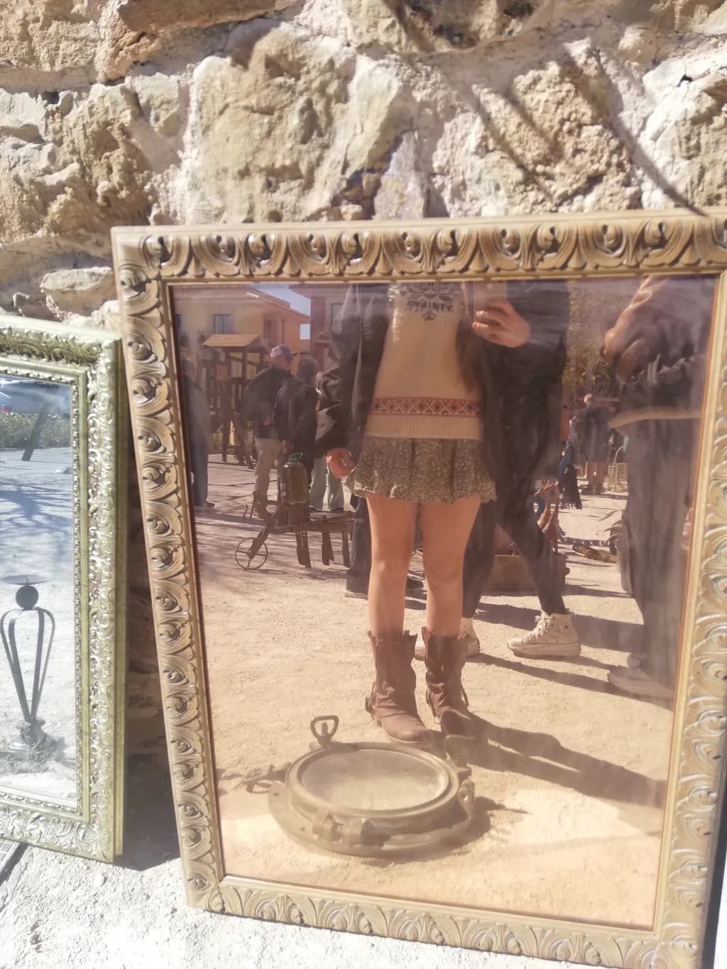 Vintage Mirror Reflection