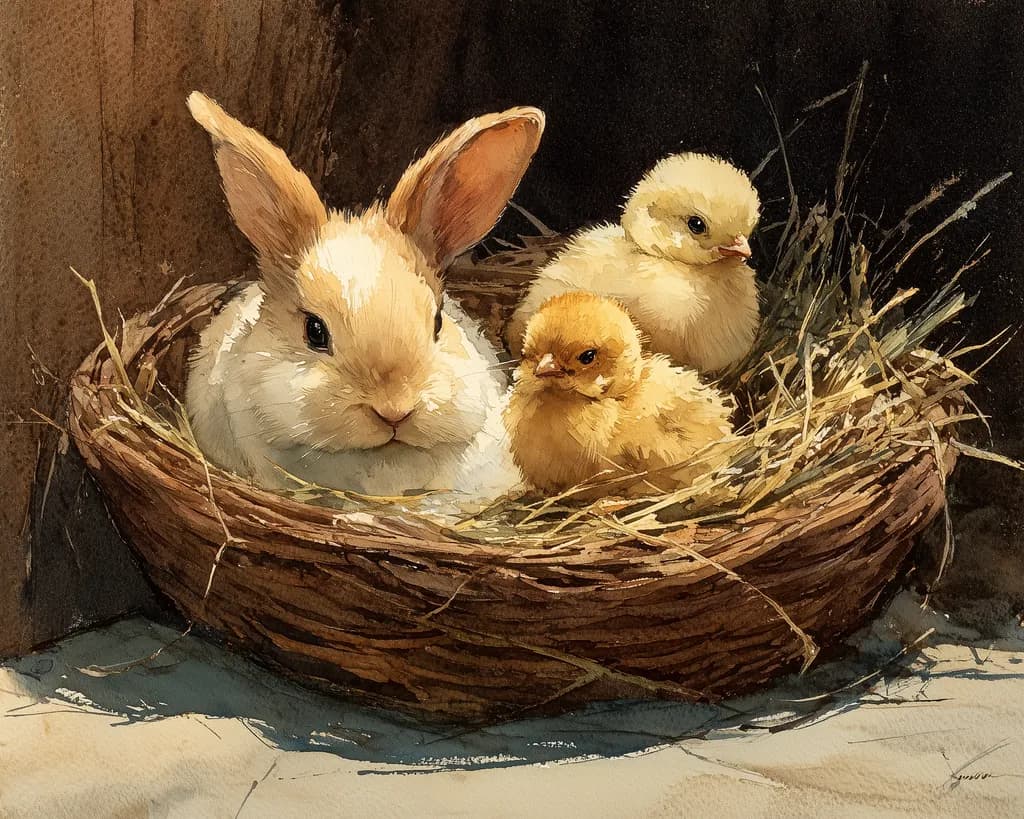 Wicker Basket Companions