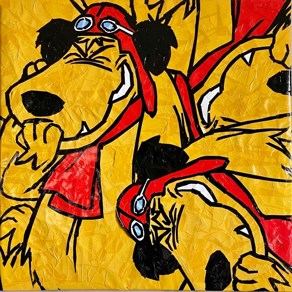 Joyful Canine Chaos