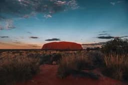 Uluru at Dusk