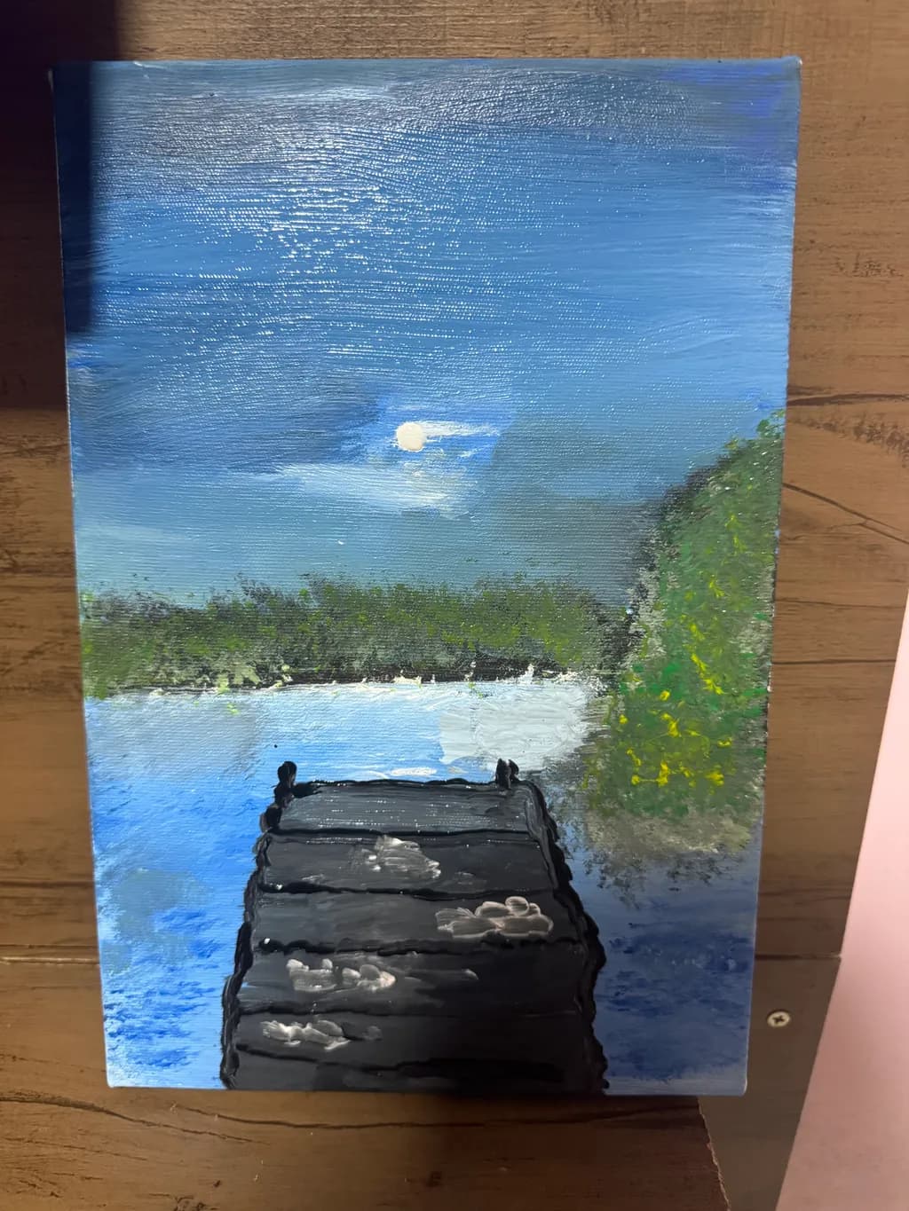 Moonlit Dock