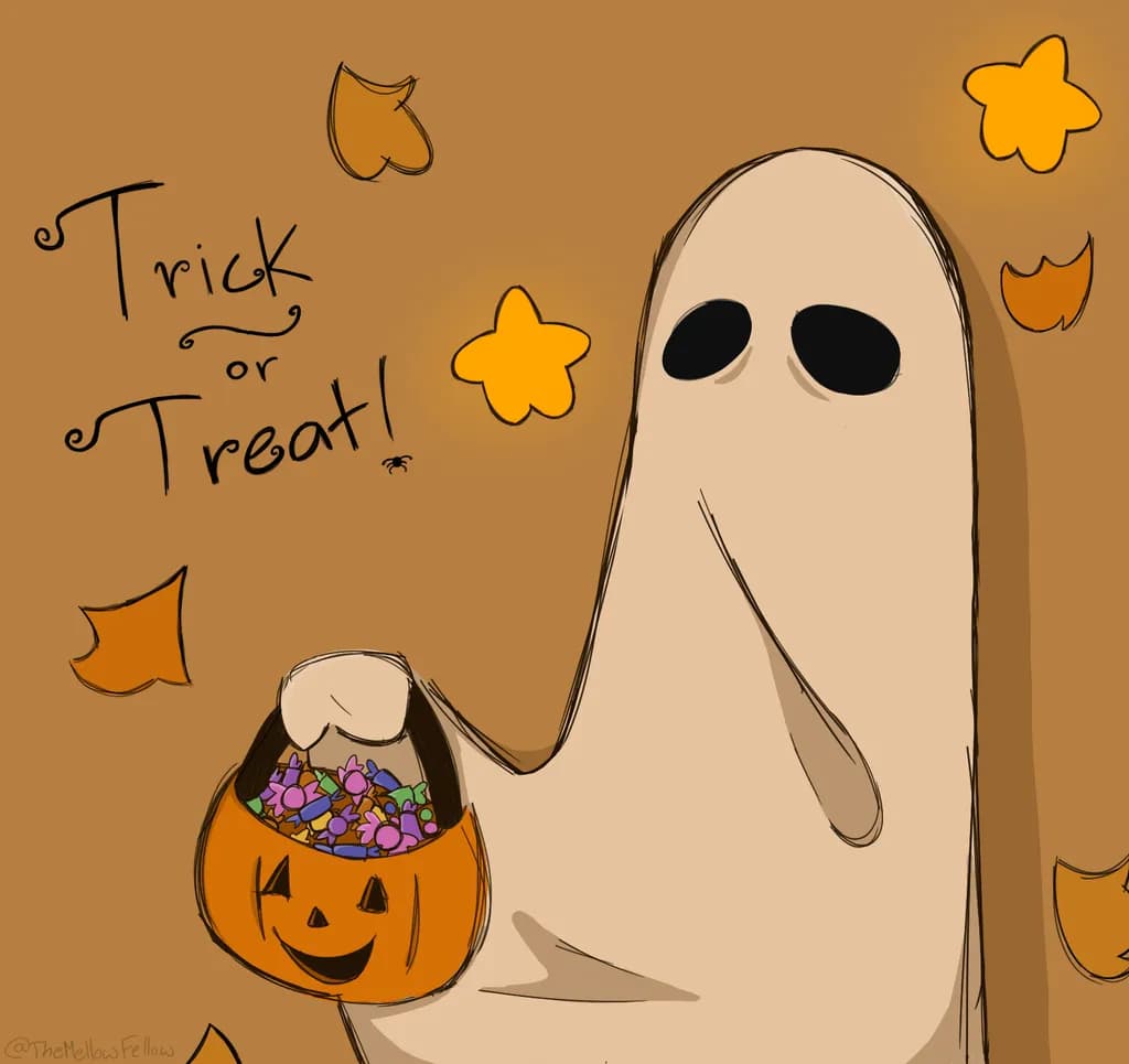 Trick or Treat Ghost