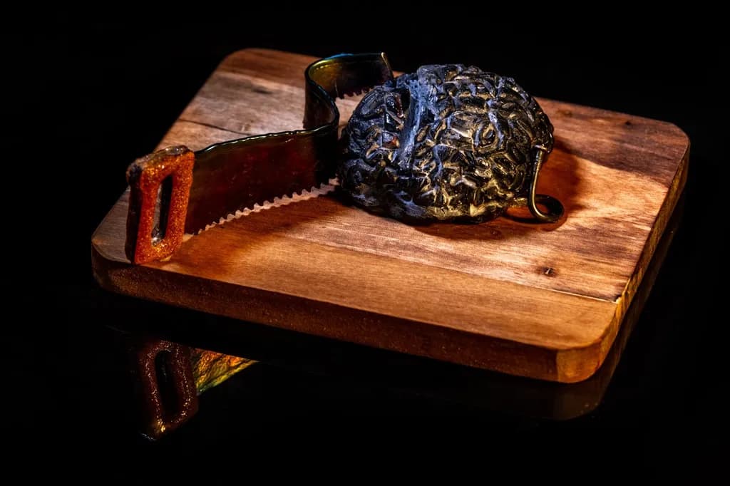 Brain Saw Sculpture