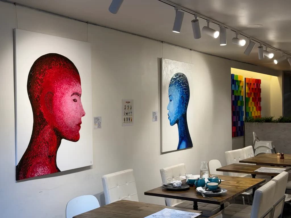 Red and Blue Profiles