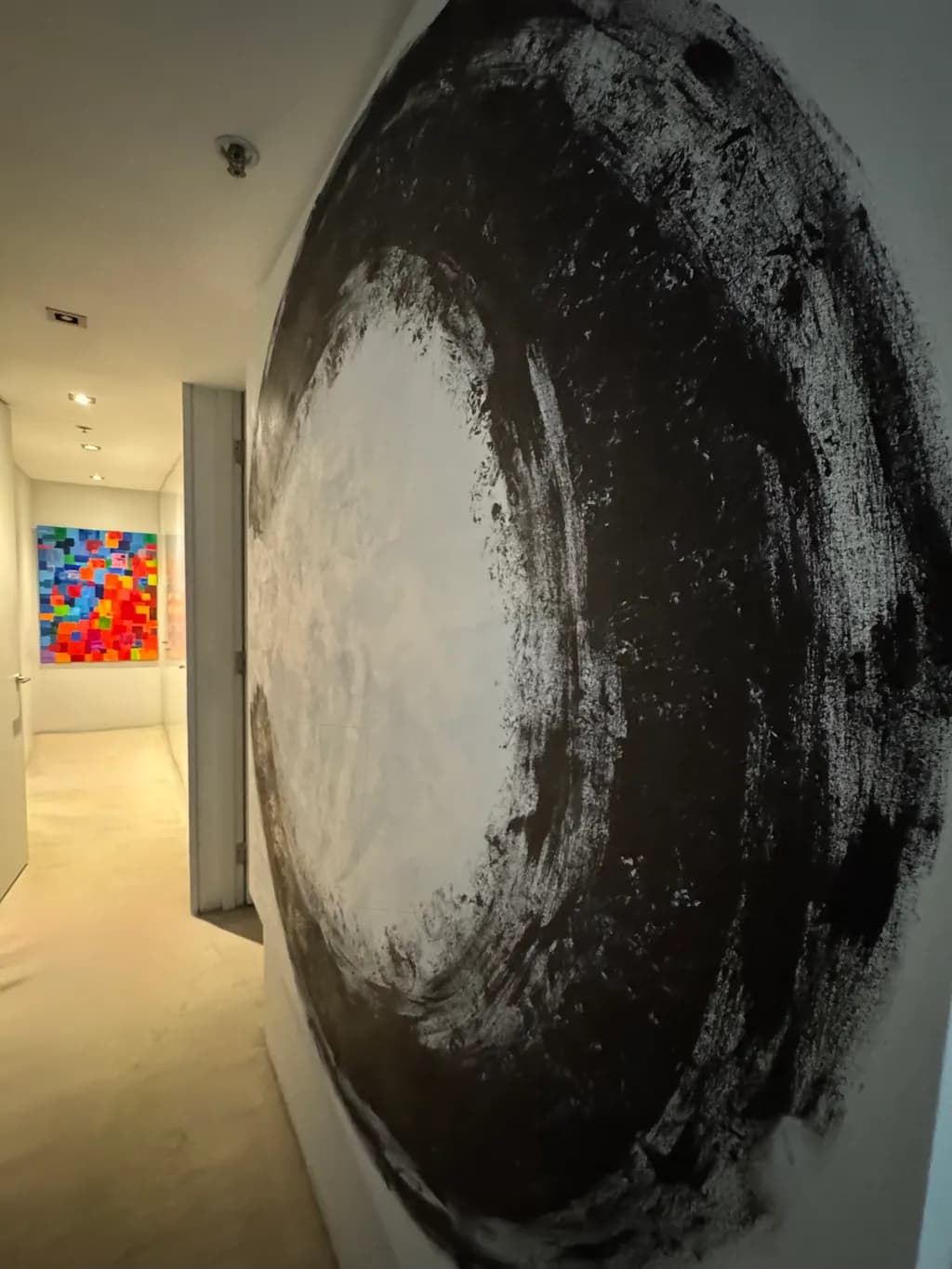 Black Circle Wall Art