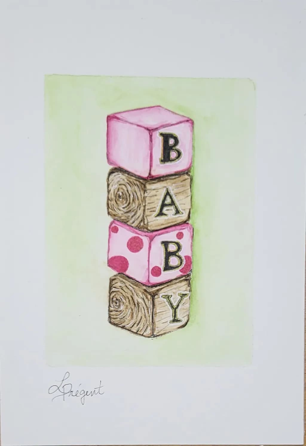 Stacked Baby Blocks
