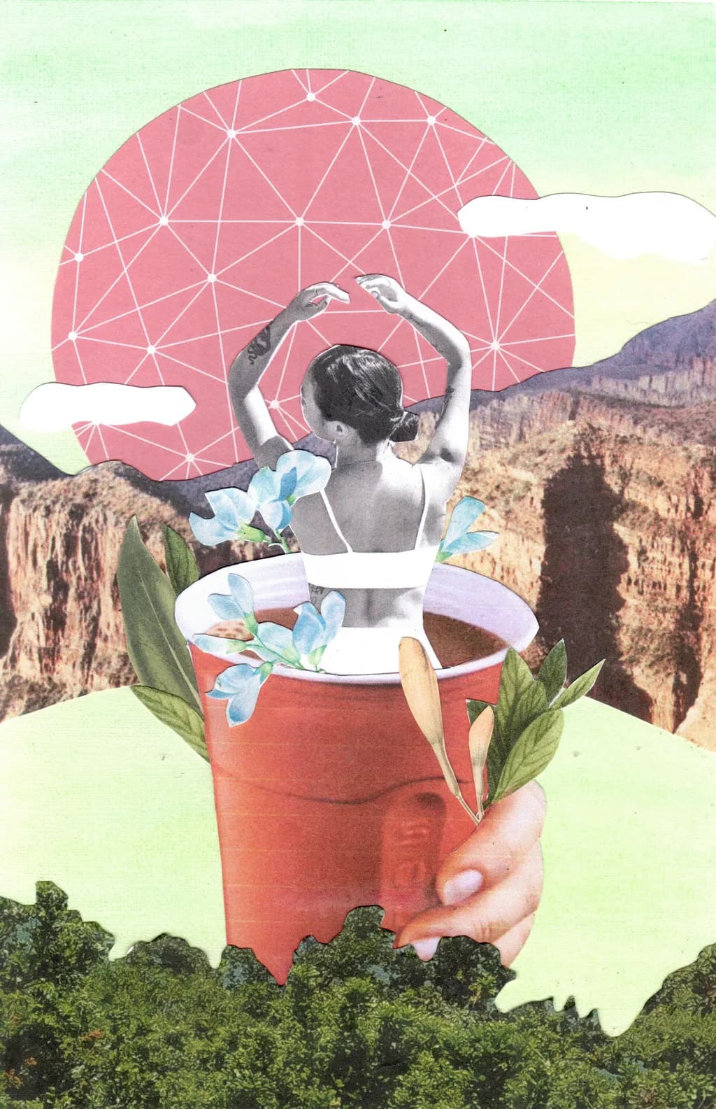 Art Sprouting from Routine