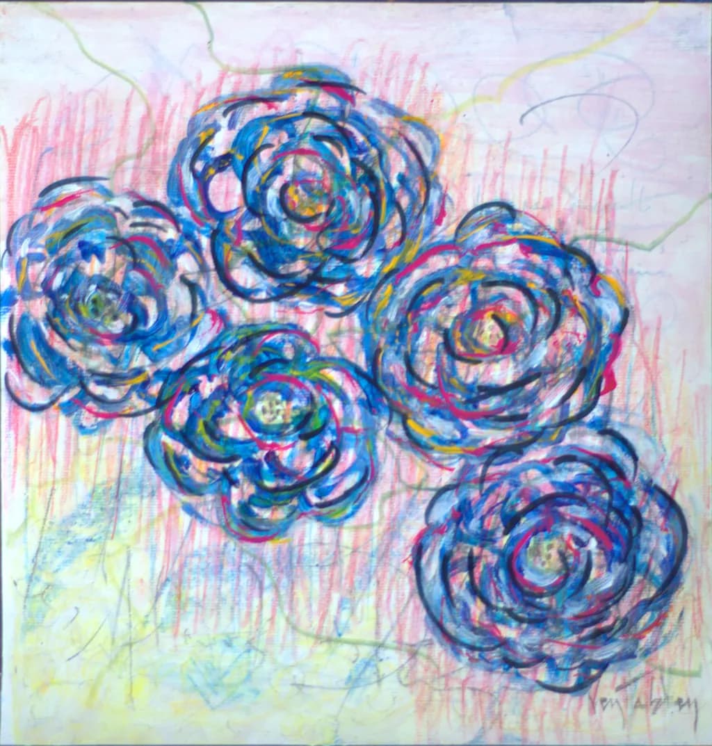 Fleurs Bleues