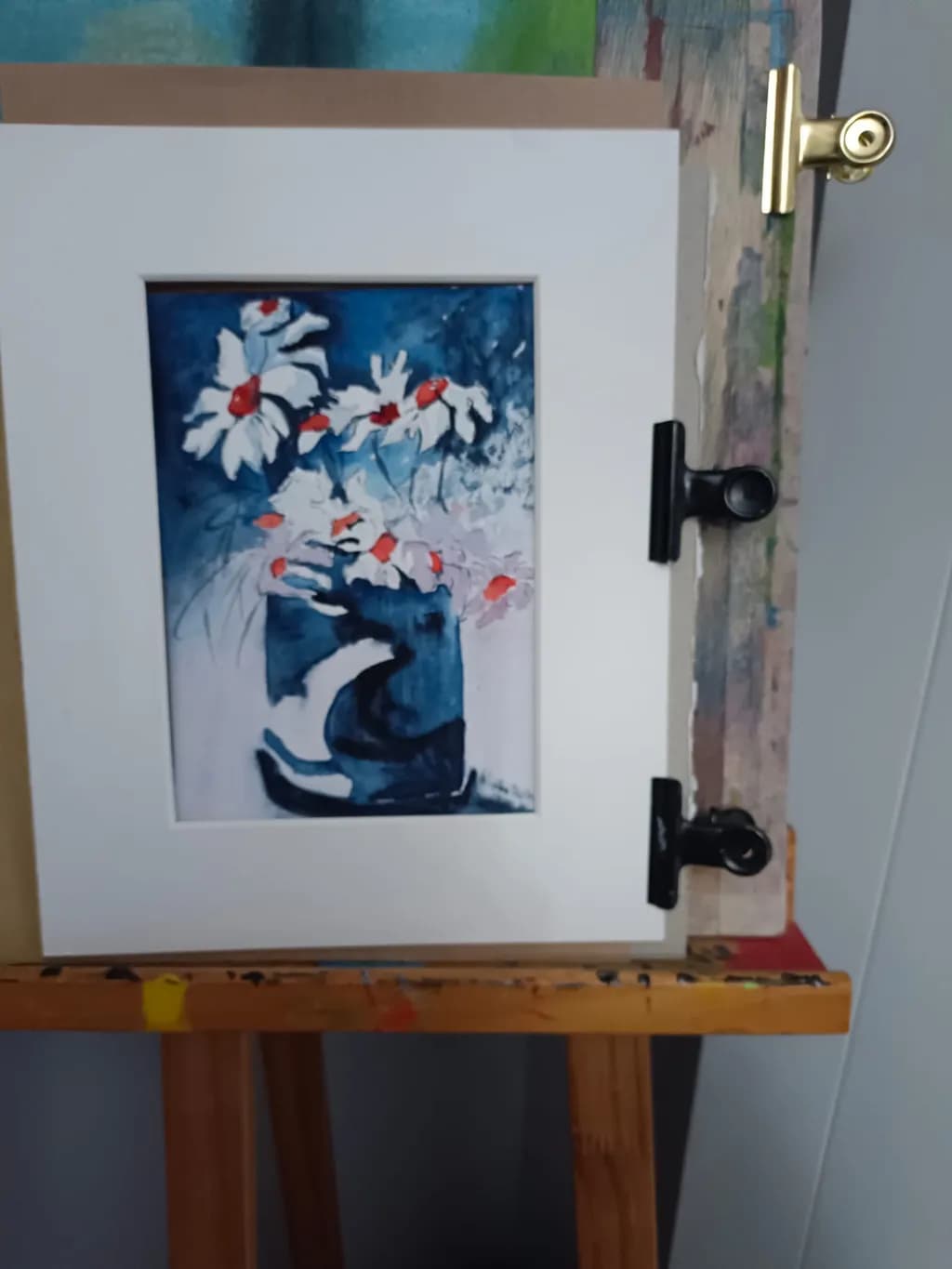 Crimson-Centered Blooms