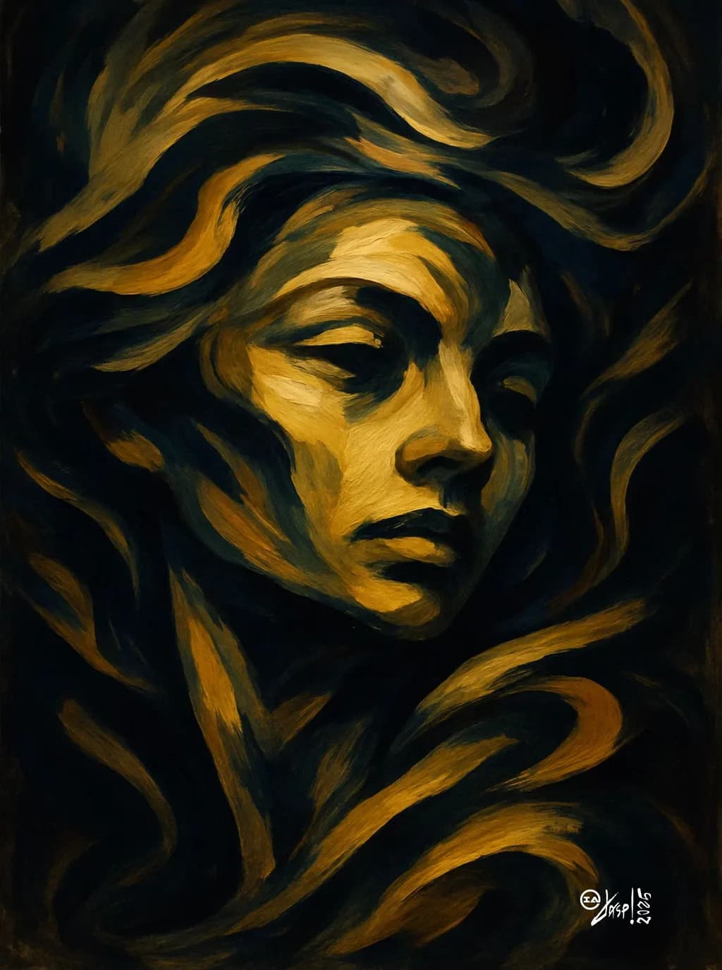 Expressionist Face