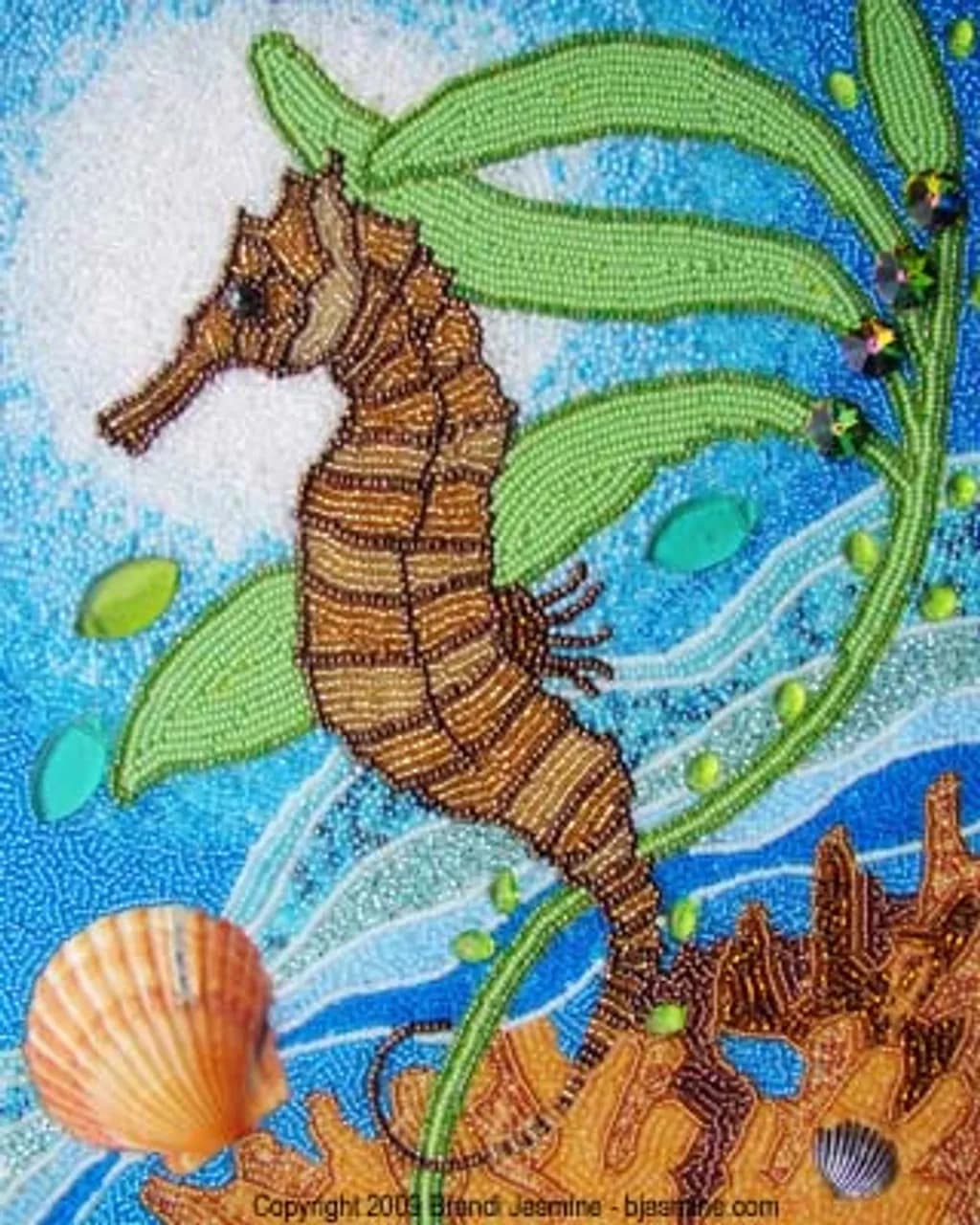 Seahorse and Seaweed