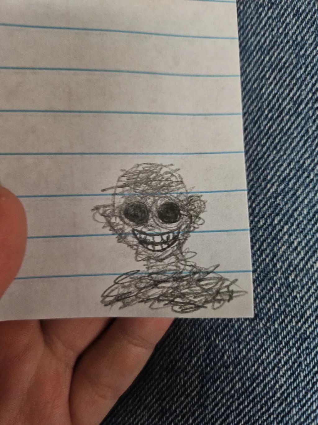 Grinning Figure