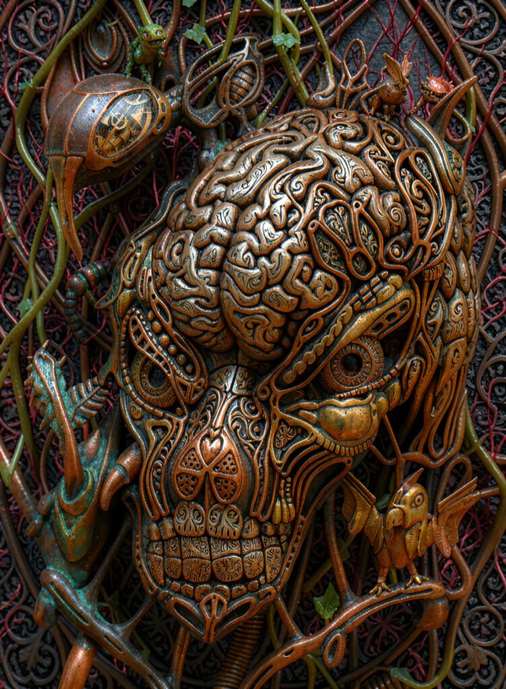 Skull and Brain