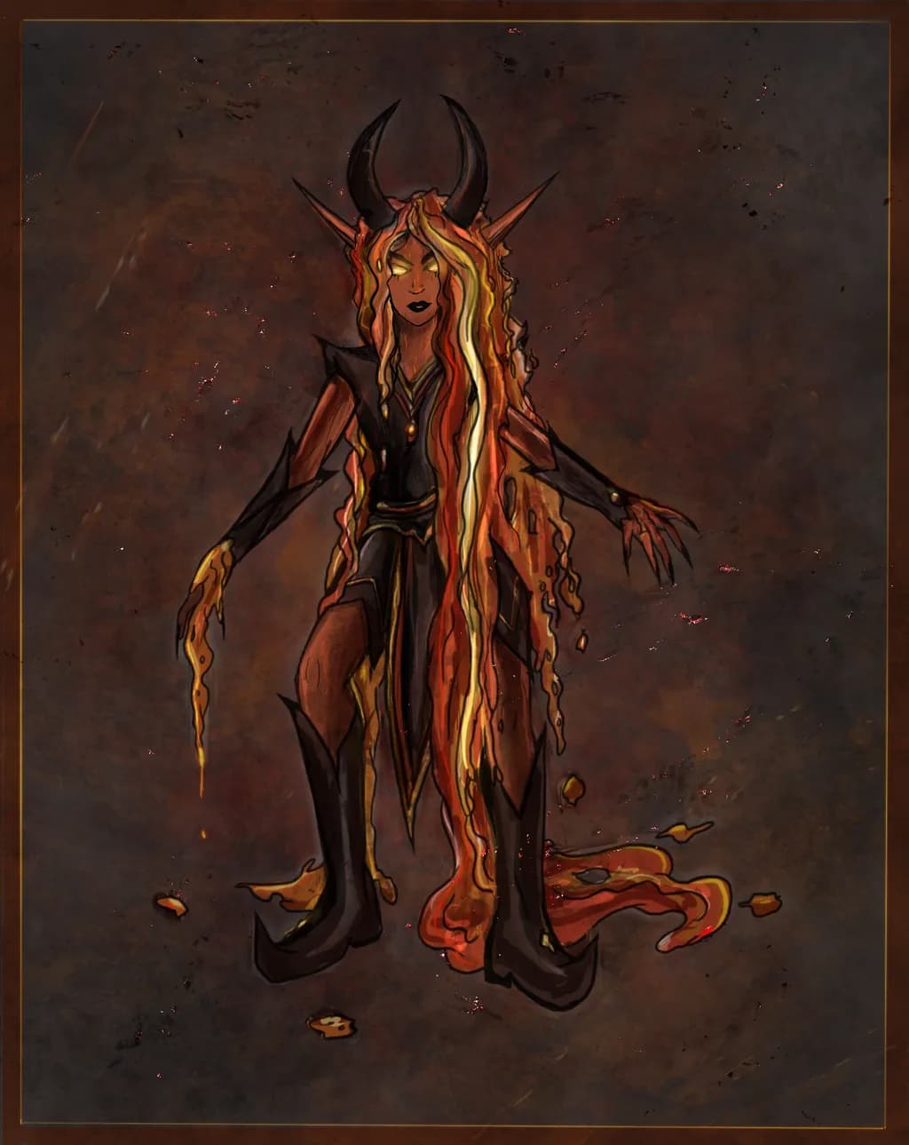 Fiery Demon Warrior