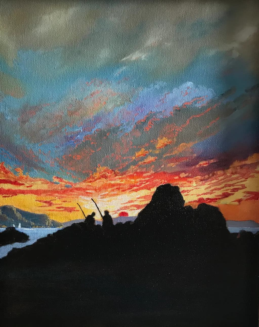 Sunset Fishermen