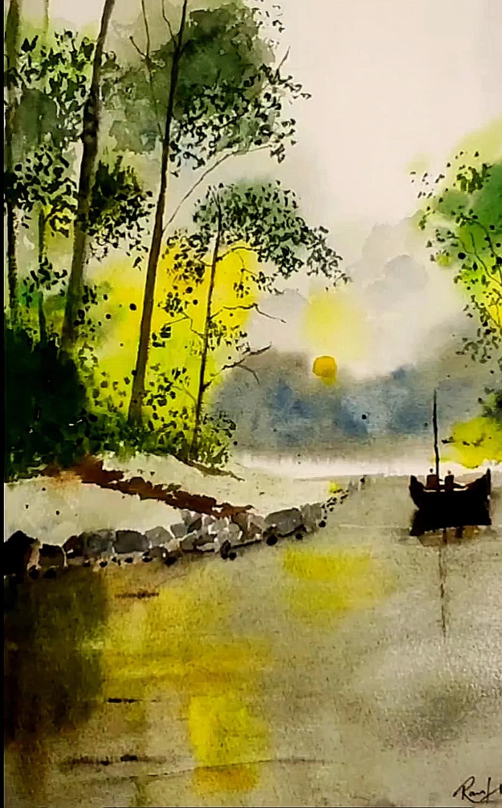 Tranquil Waterscape