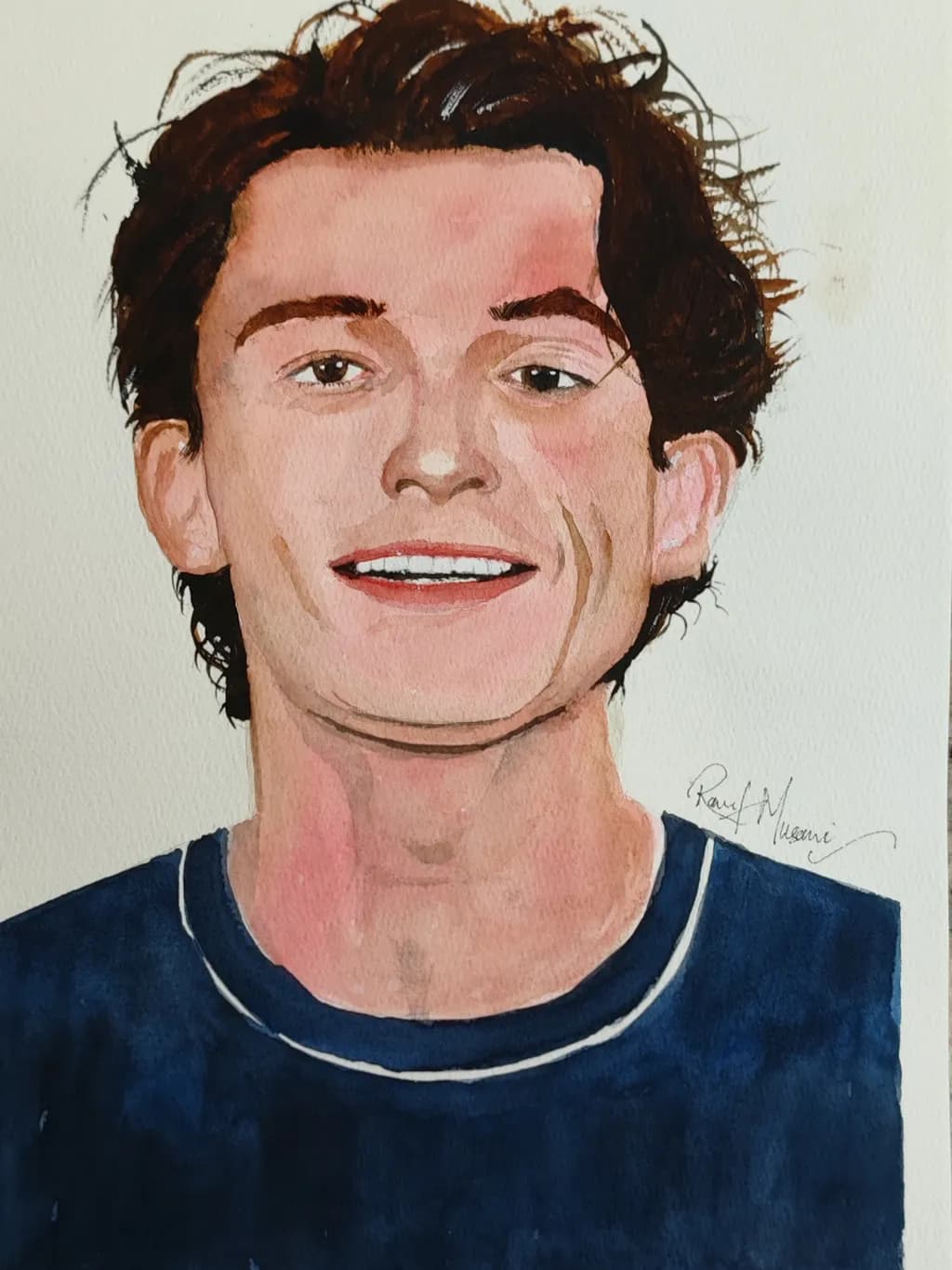 Joyful Portrait (Spider man)