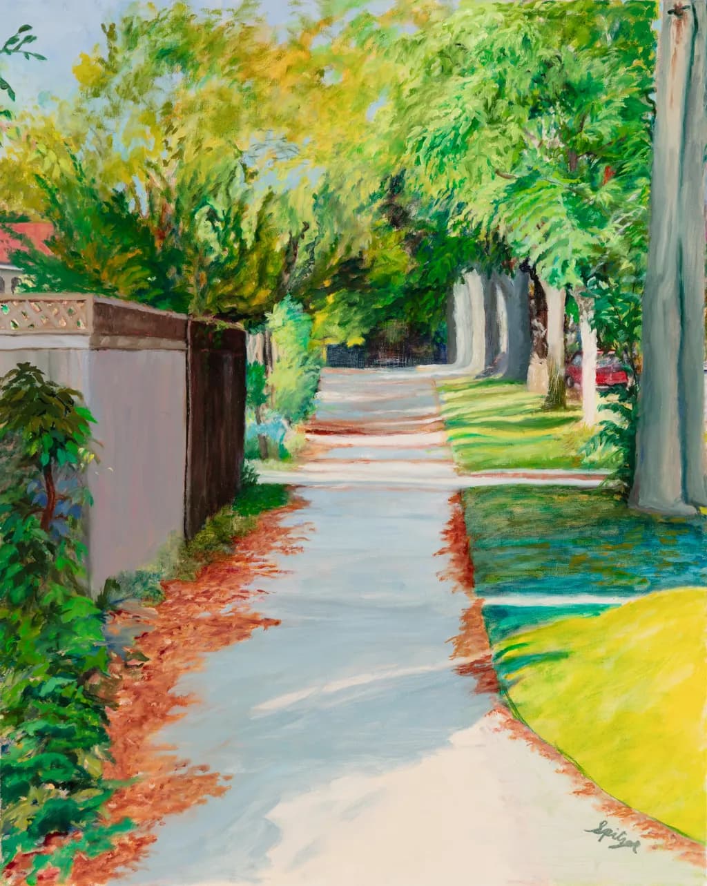 Evanston Autumn Street