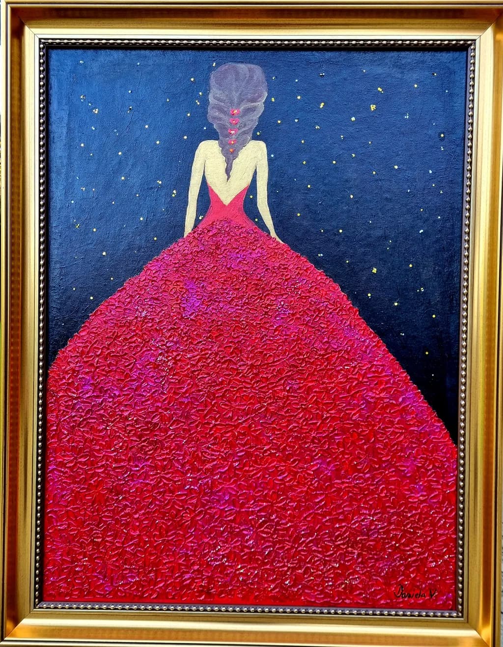 Red dress