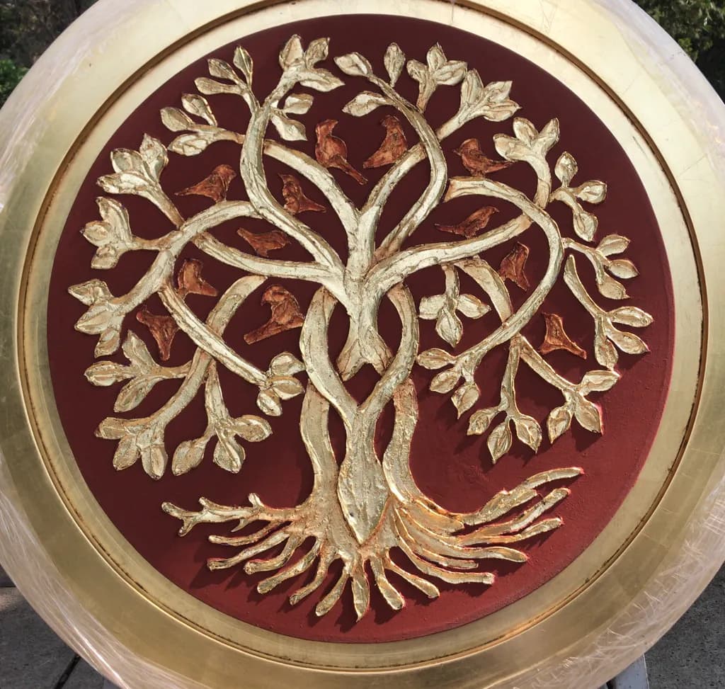 Golden Tree Elegance