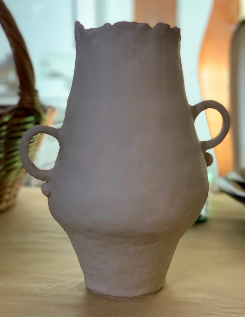 Raw Clay Vessel