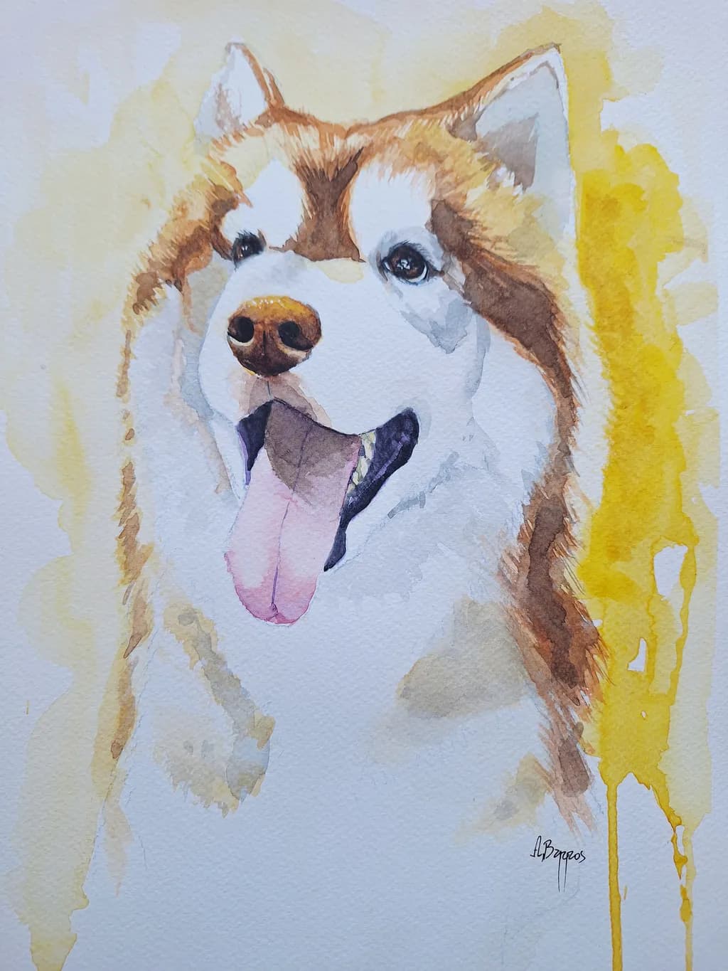 Playful Pup Portrait