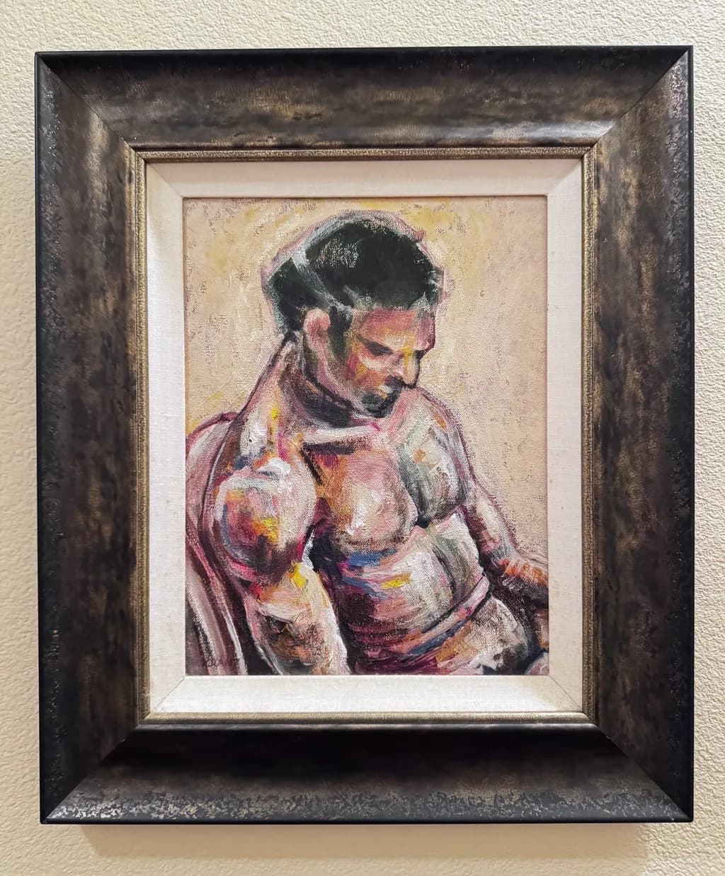Contemplative Figure
