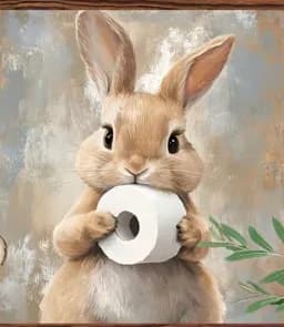 Bunny’s Bathroom Break
