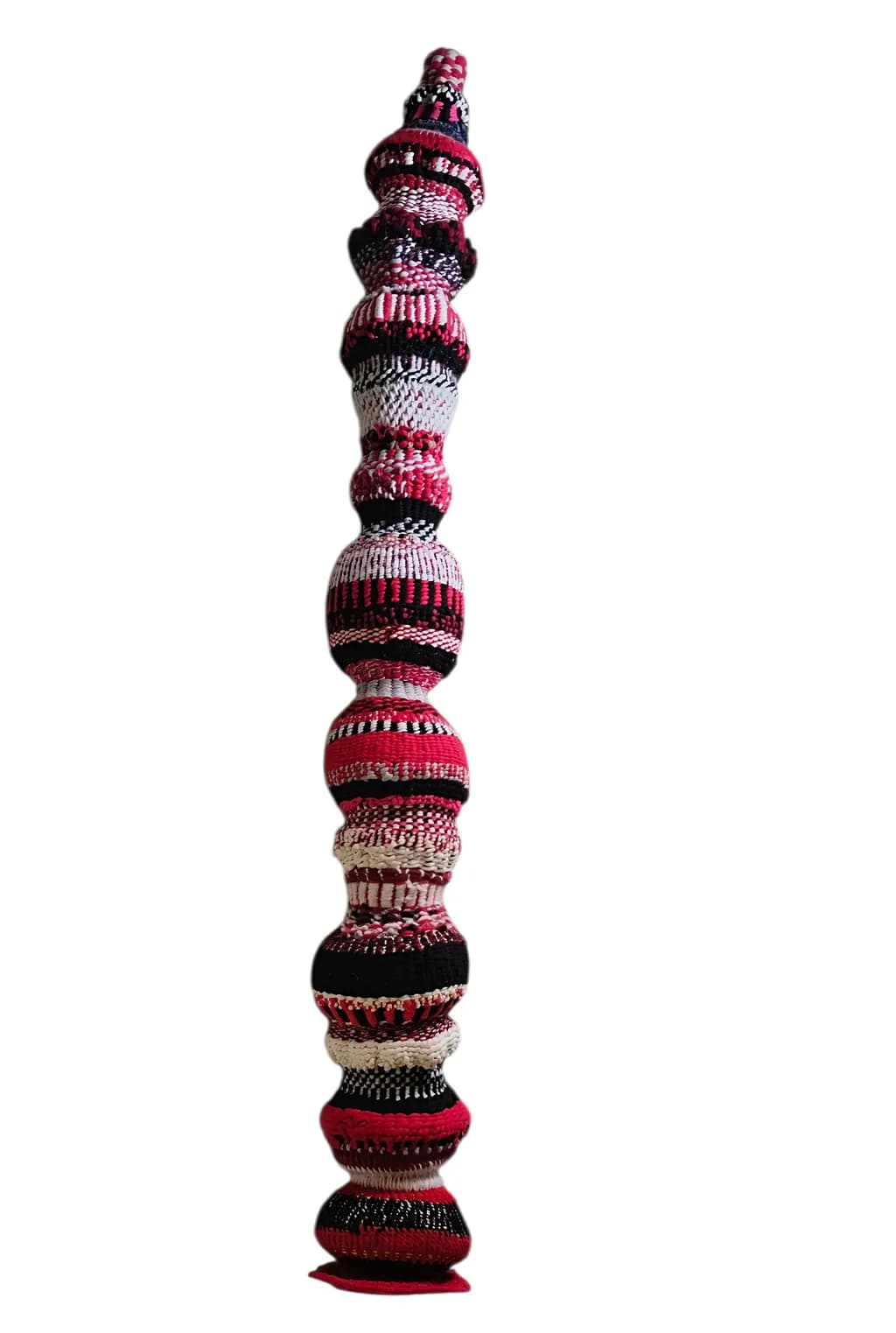 Striped Sculptural Column