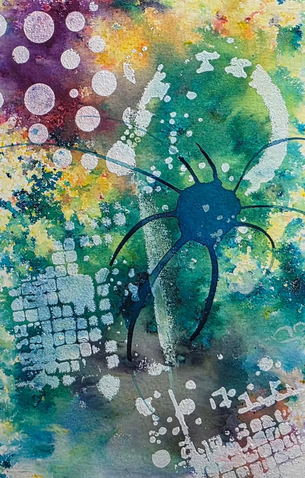 Abstract Ocean Life