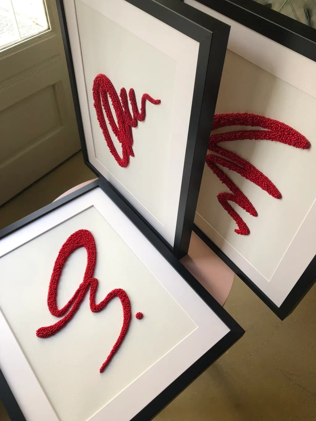 Red Abstract Expressions