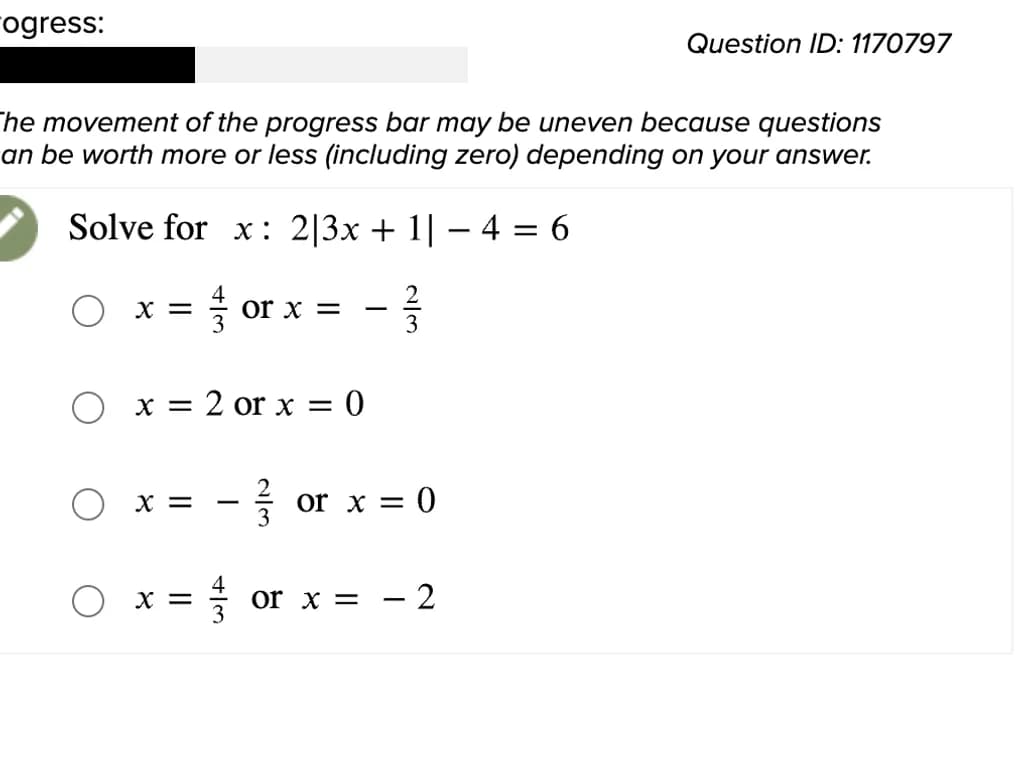 Absolute Value Challenge