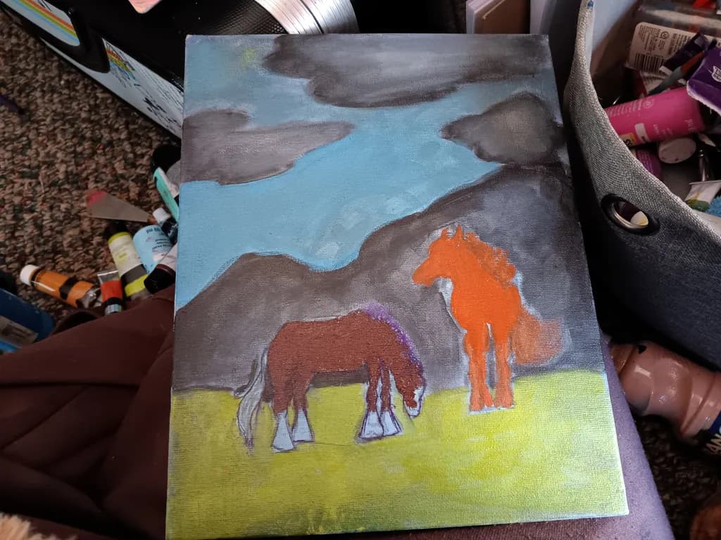 Horses in Contrast