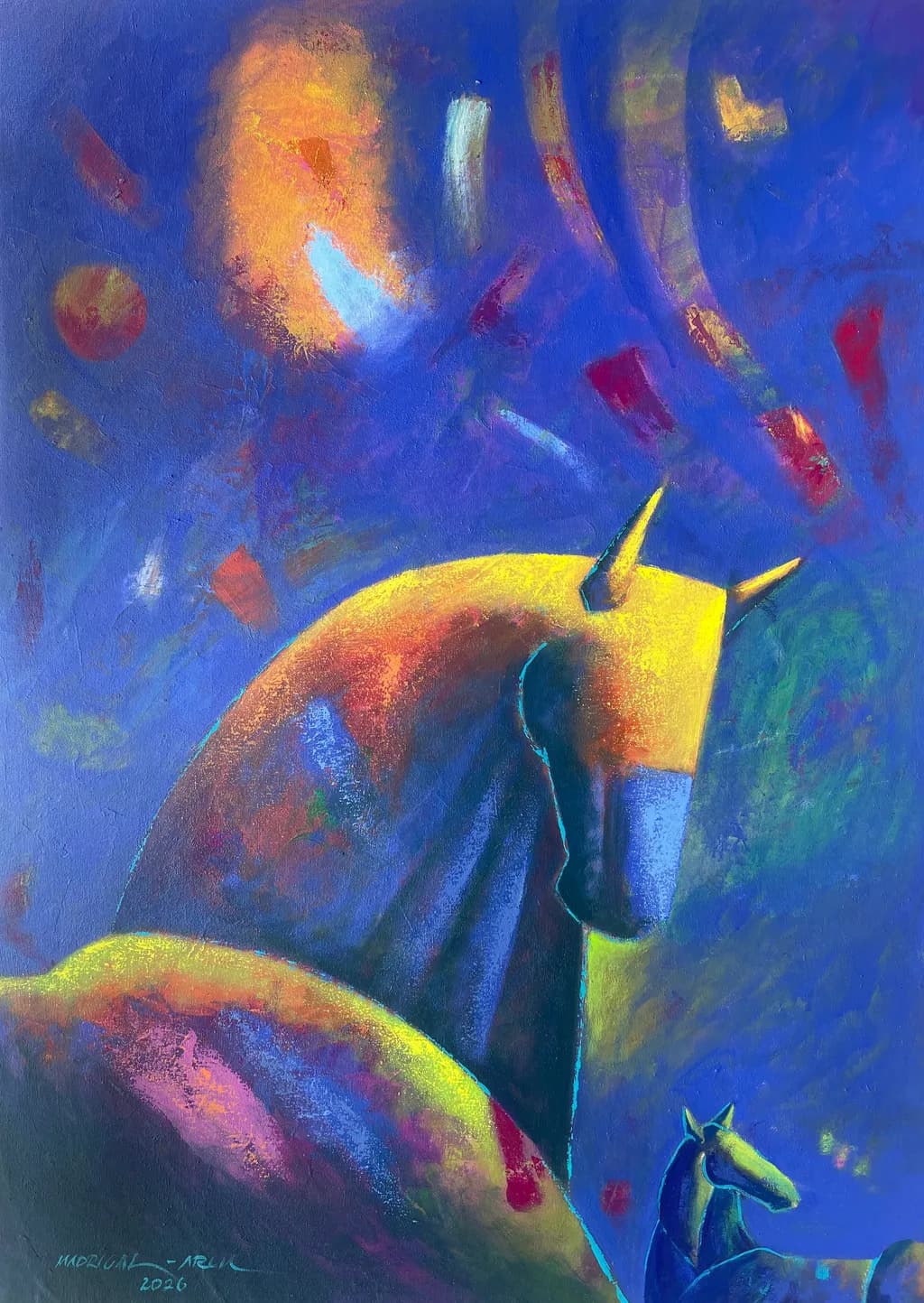 Abstract Horsescape