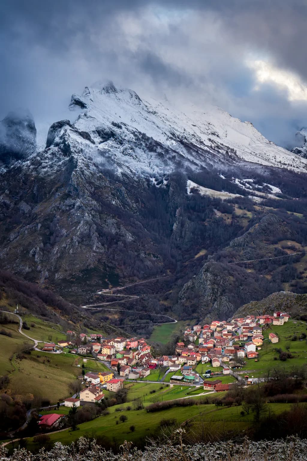 Mountain Village Panorama