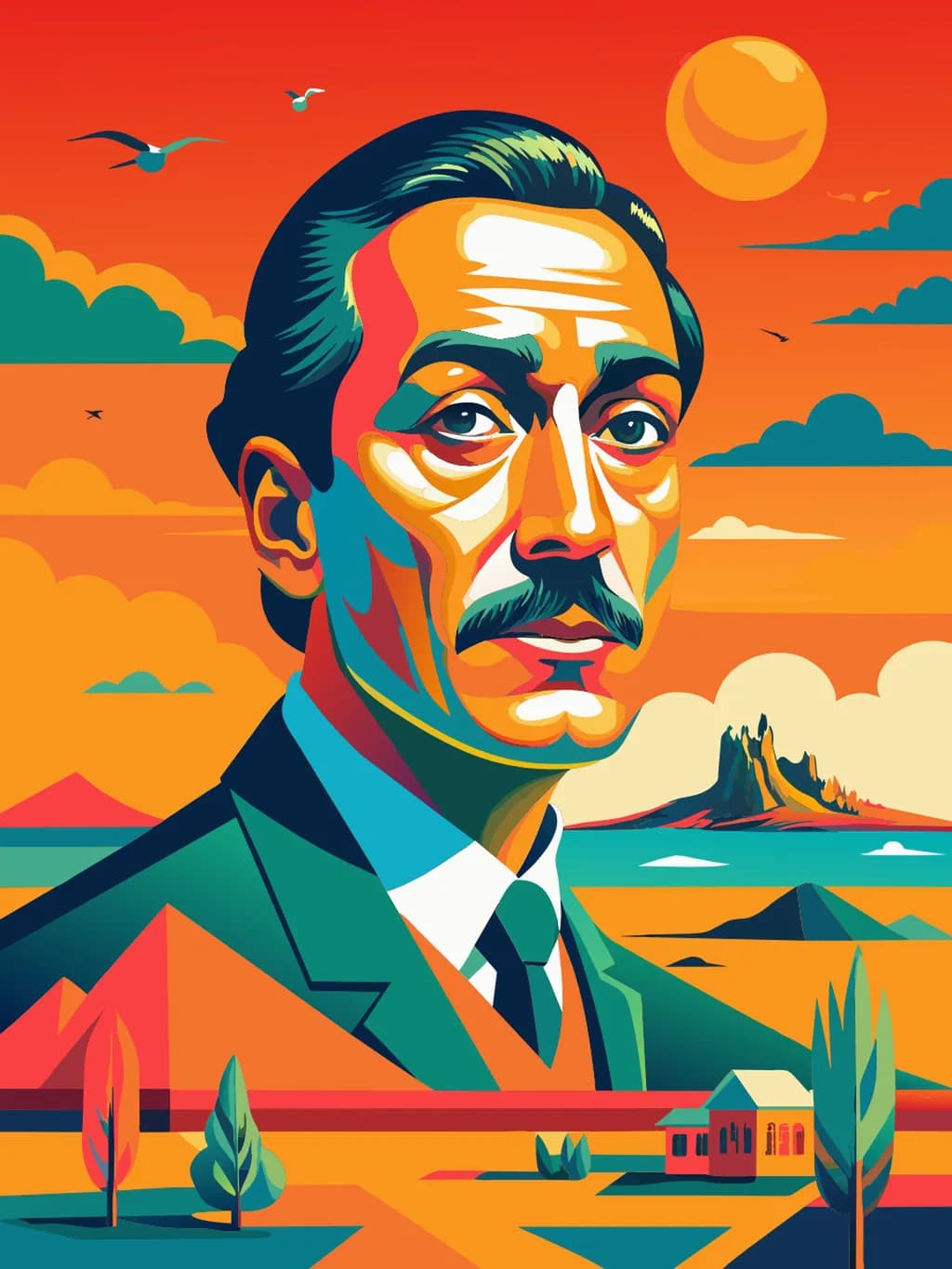 Dali Portrait