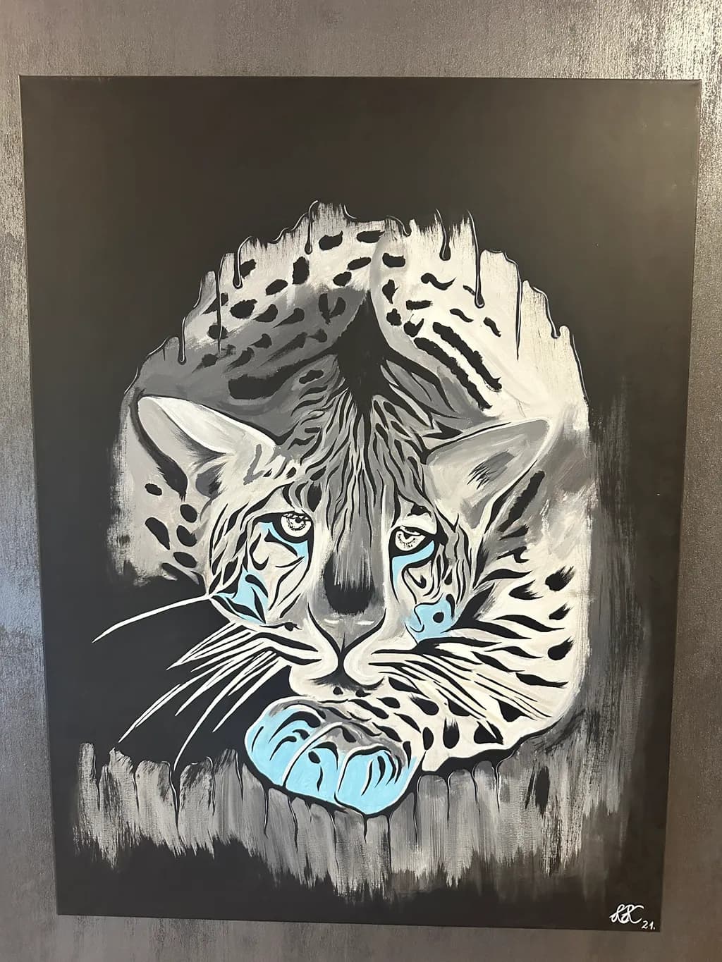 Blue-tinged Leopard