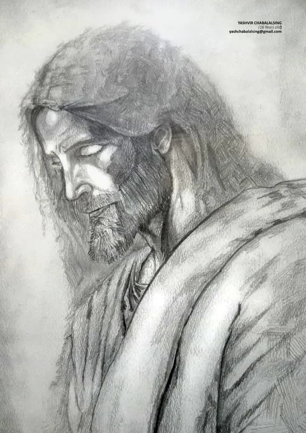 Contemplative Figure