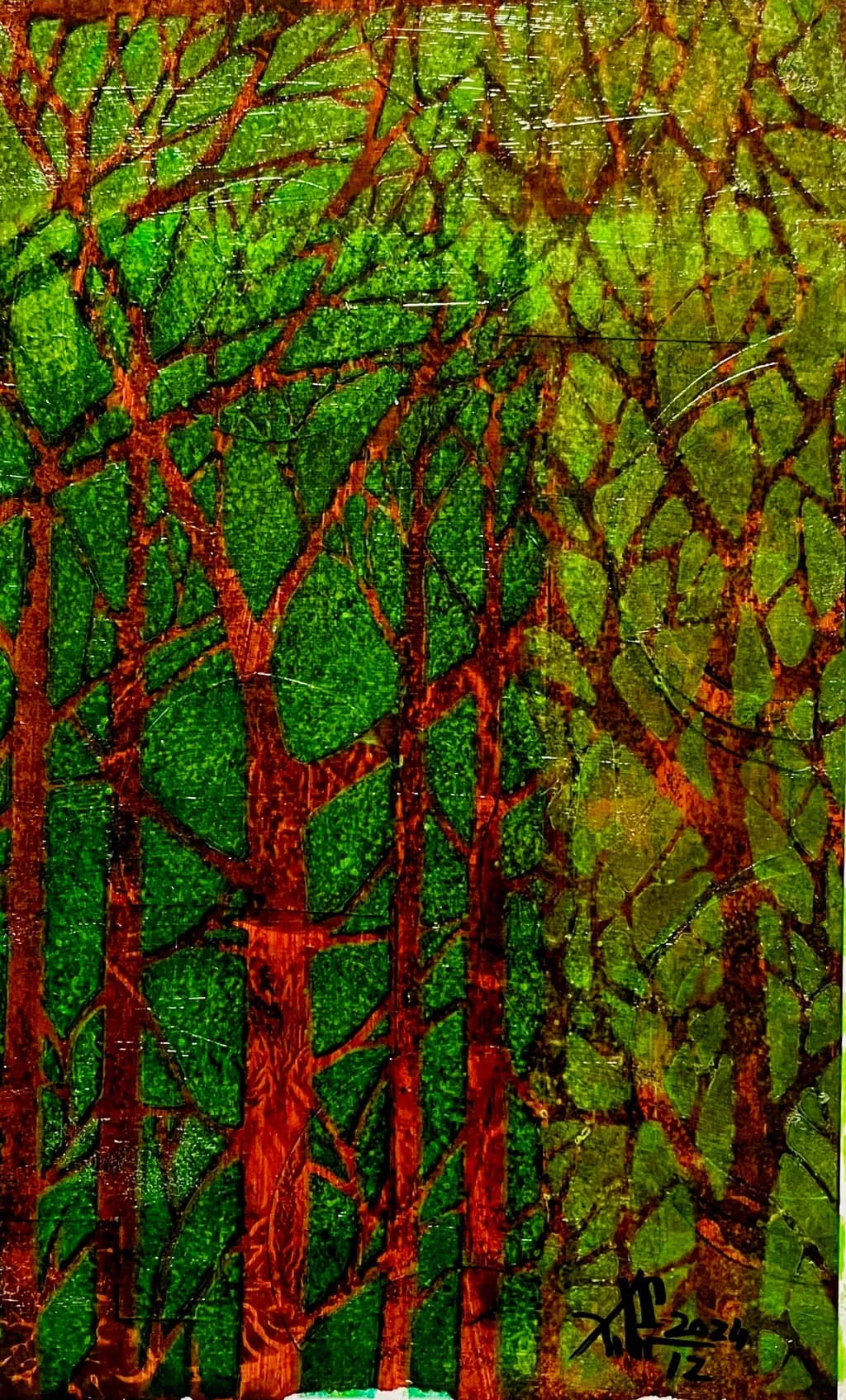 Abstract Forest Texture