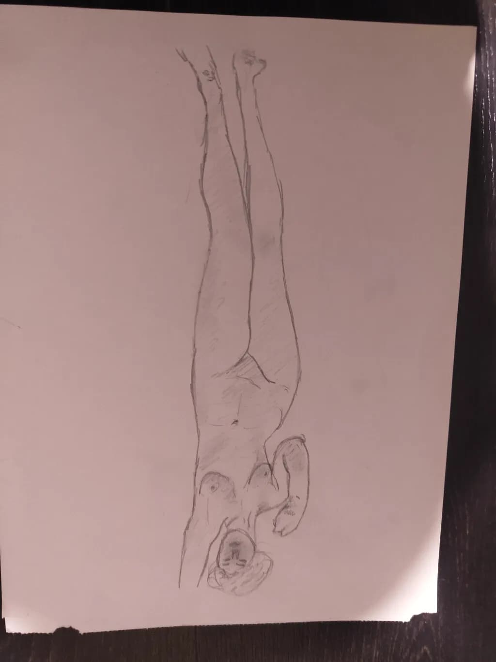 Dynamic Monochrome Figure